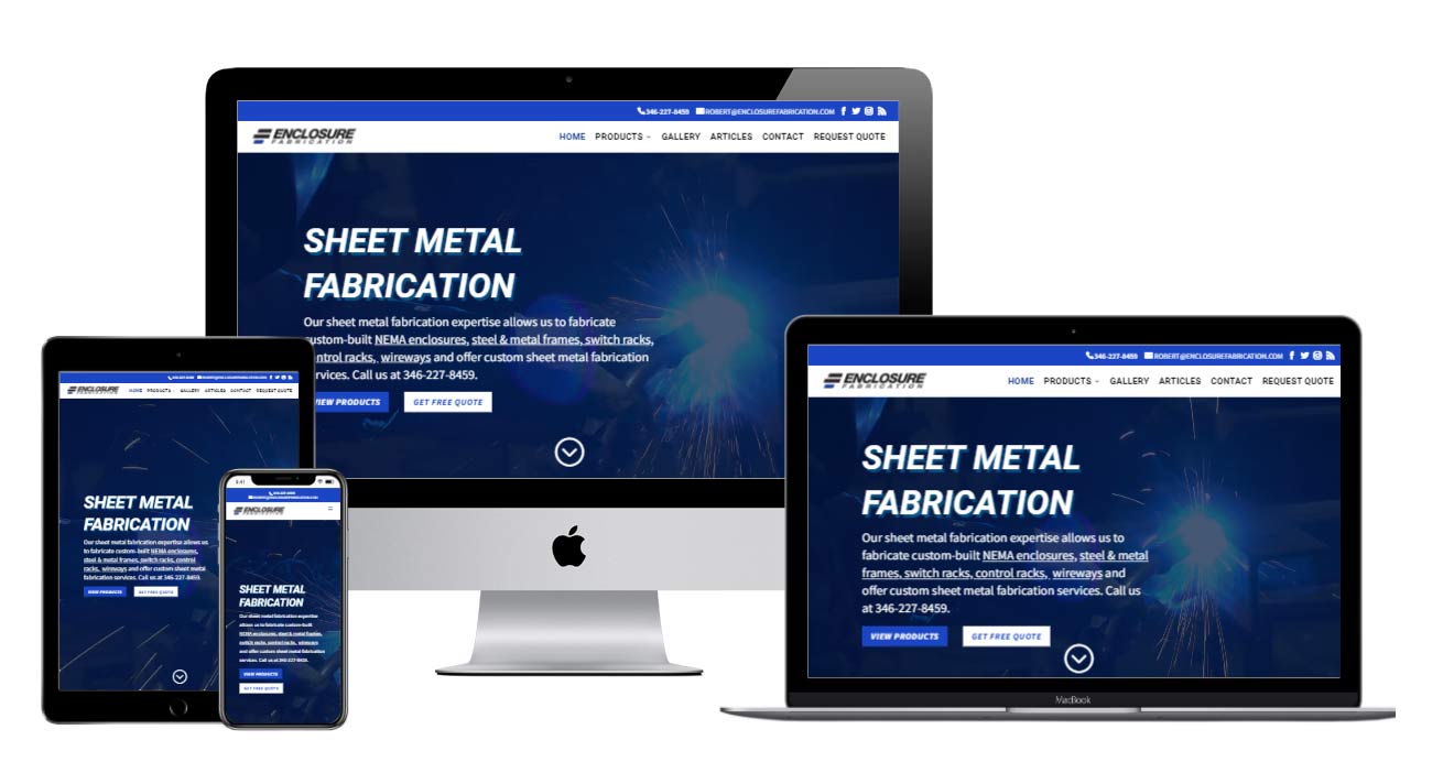 enclosure-fabrication-website-mockup enclosure fabrication website mockup